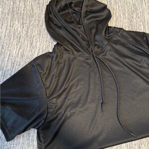 Badger Sports Black Hooded T-Shirt